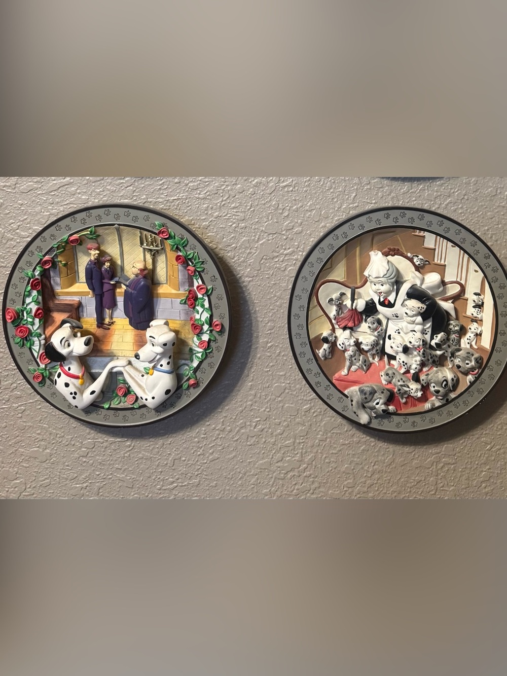 $30 each! Limited Edition!! 3-D Decorative Dalmatian Wall Plaques